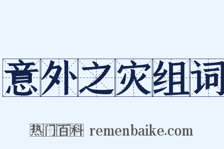 意外之灾组词是什么意思的图片